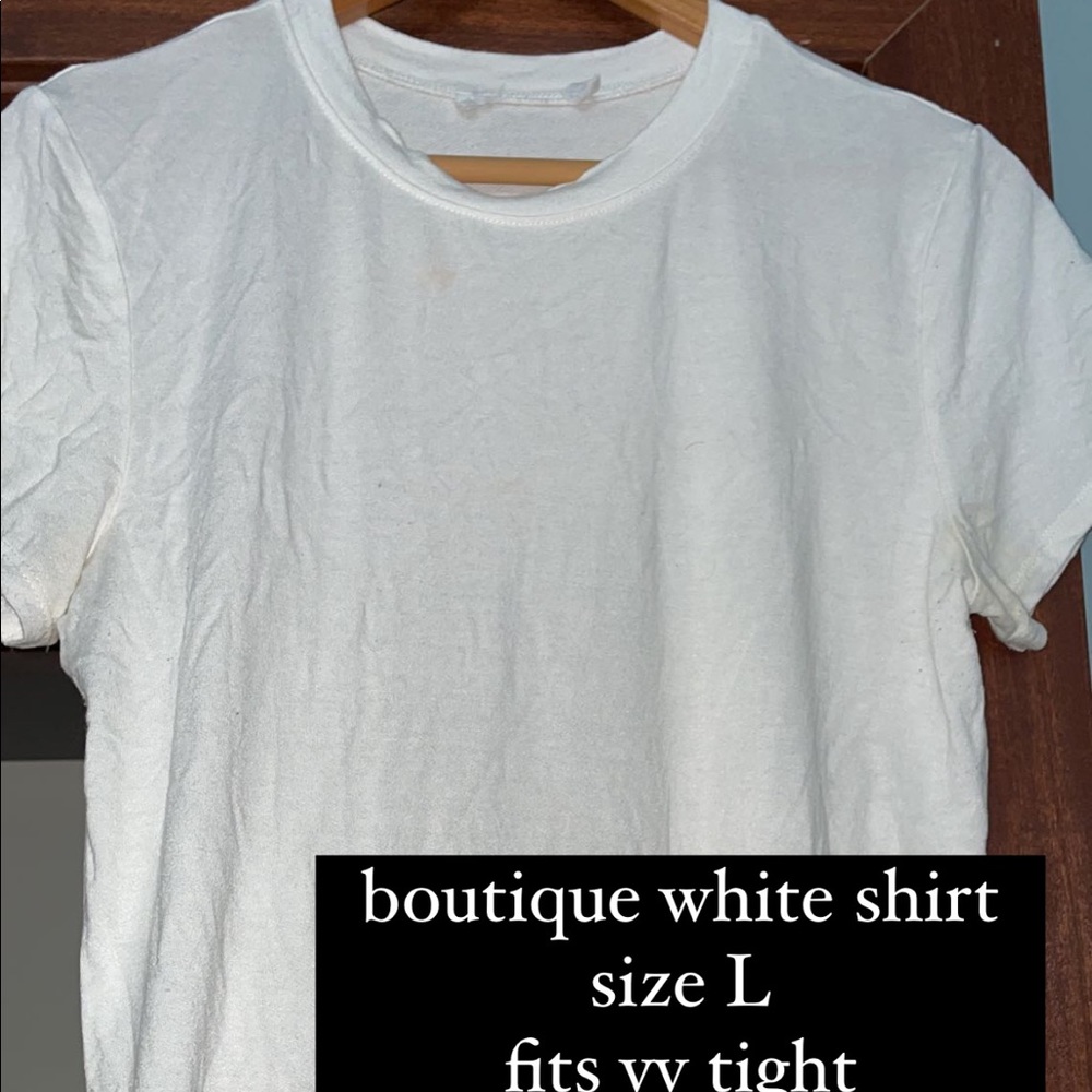 white shirt